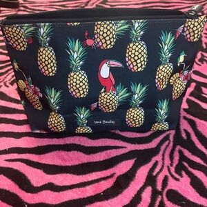 Vera Bradley Tropical Pineapple and Toucan Pouch